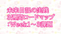 未来日記の実践 3週間ロードマップ：Week1〜3課題